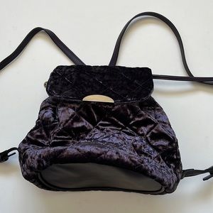 Velvet/Velour Backpack